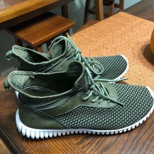 Dirty laundry sneakers